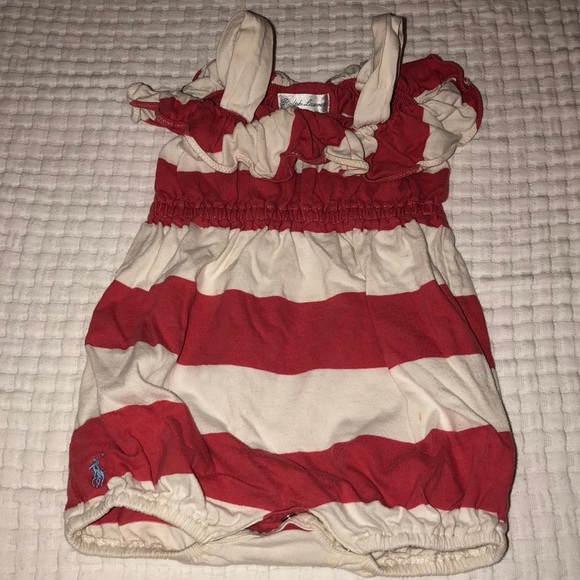 2 Ralph Lauren Baby Rompers - Picture 4 of 6
